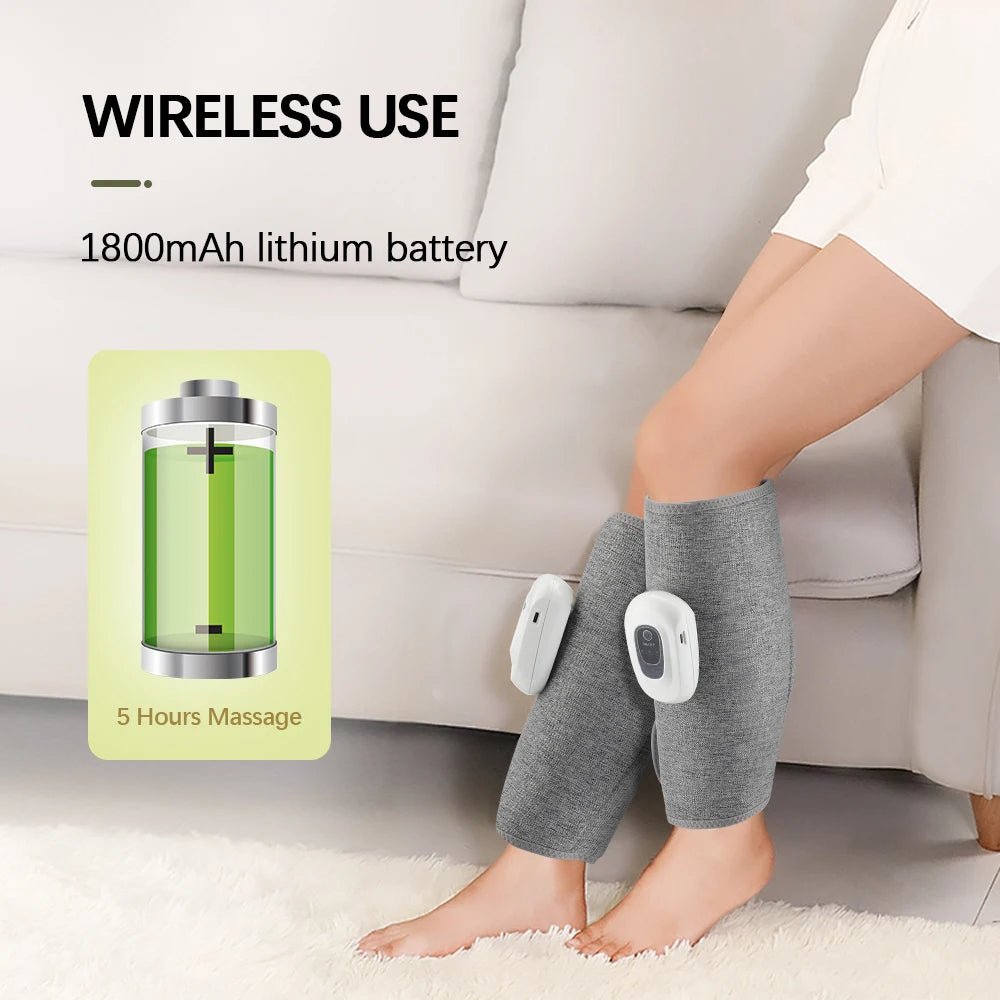 360Β° Air Pressure Calf Massager | Relieve Fatigue, Boost Blood Flow & Relax Muscles - Ruman Traders