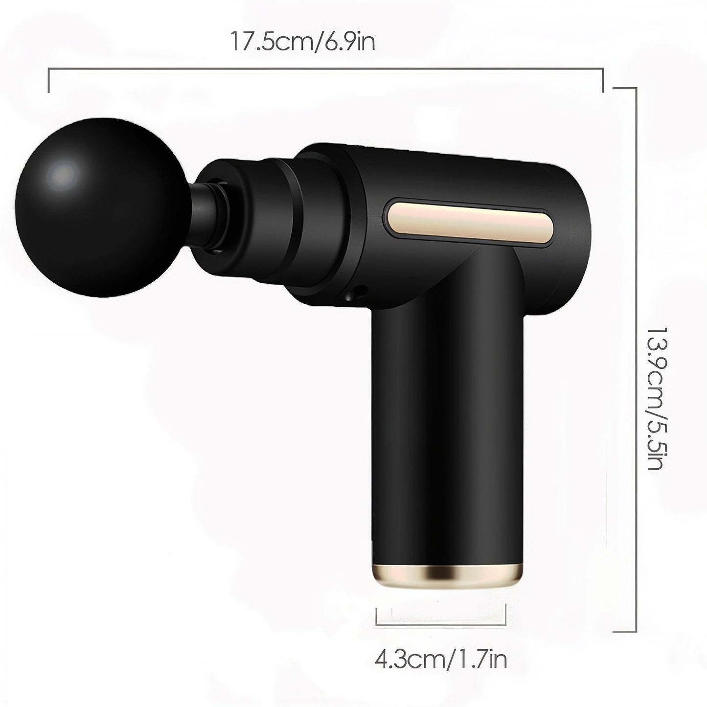 Mini Muscle Massage Gun | Relieve Body, Back & Neck Pain Anywhere - Ruman Traders