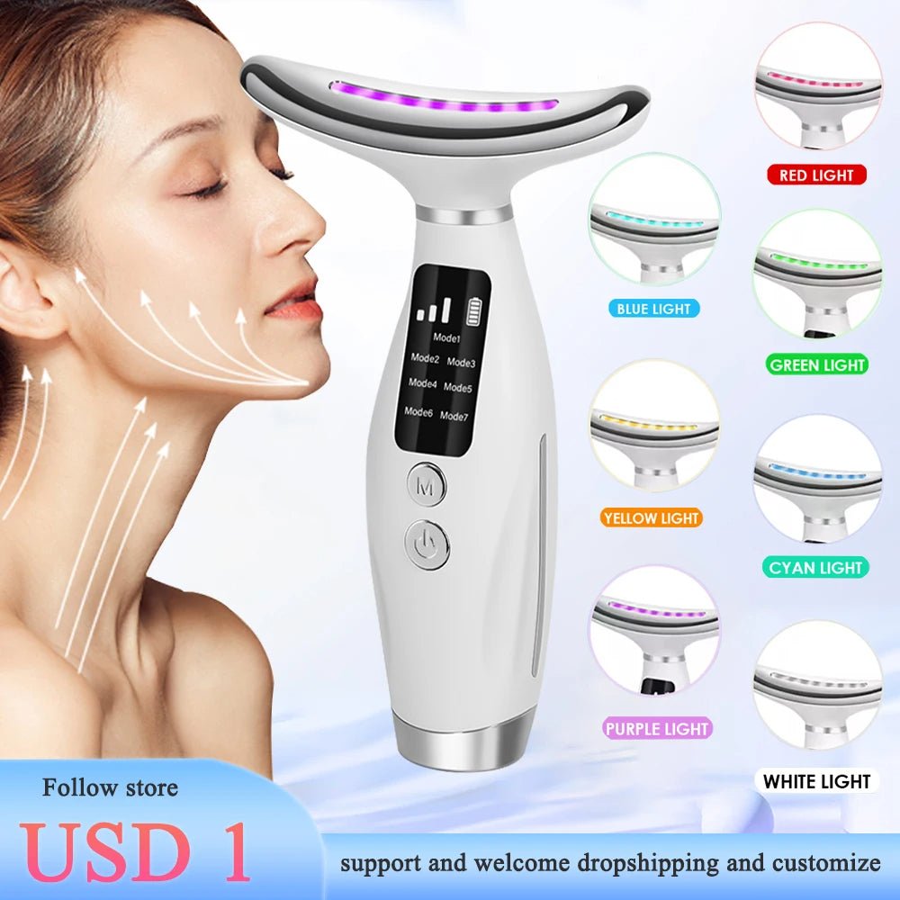 Neck & Face Beauty Device | Lift & Tighten Skin at Home - Ruman Traders