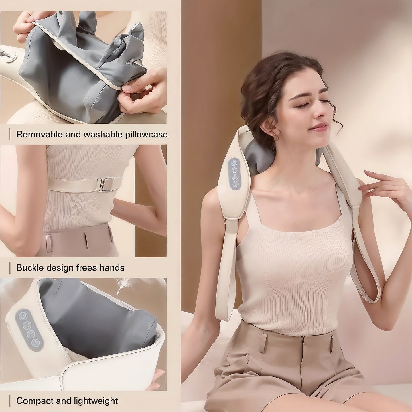 Neck & Shoulder Massager by Ruman Traders | Relax Neck, Shoulder & Back Muscles - Ruman Traders