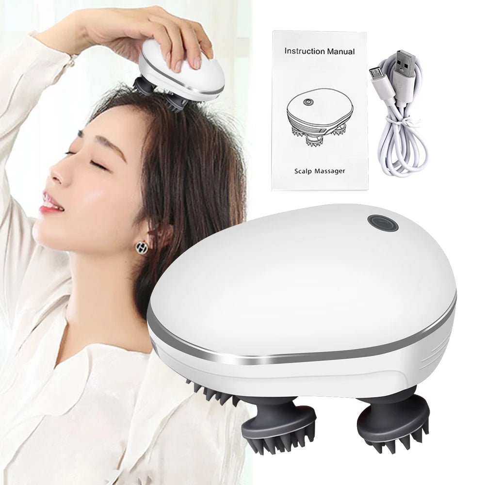 Scalp Massager – Boost Hair Growth & Improve Blood Circulation - Ruman Traders