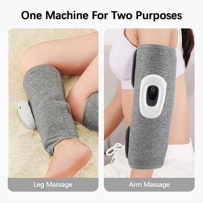 360° Air Pressure Calf Massager | Relieve Fatigue, Boost Blood Flow & Relax Muscles - Ruman Traders