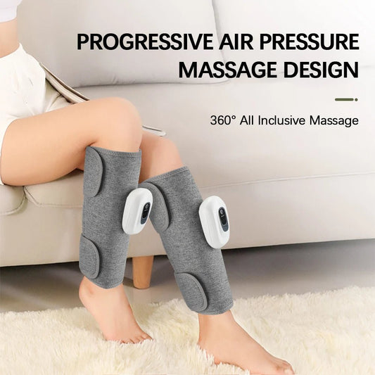 360° Air Pressure Calf Massager | Relieve Fatigue, Boost Blood Flow & Relax Muscles - Ruman Traders