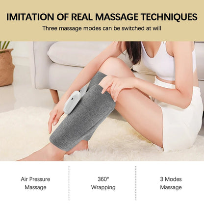 360° Air Pressure Calf Massager | Relieve Fatigue, Boost Blood Flow & Relax Muscles - Ruman Traders