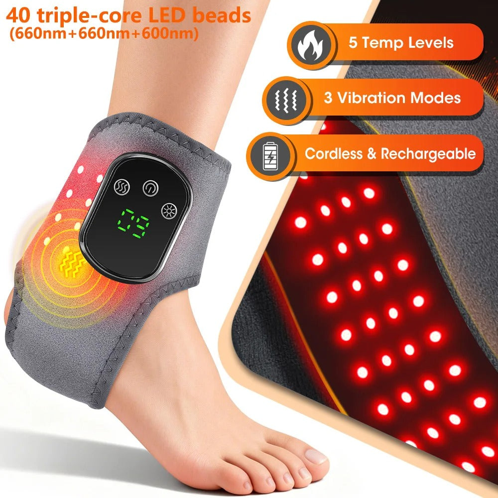 EMSense Triple Therapy Massager — EMS + Heat + Compression For Burning Feet & Poor Circulation