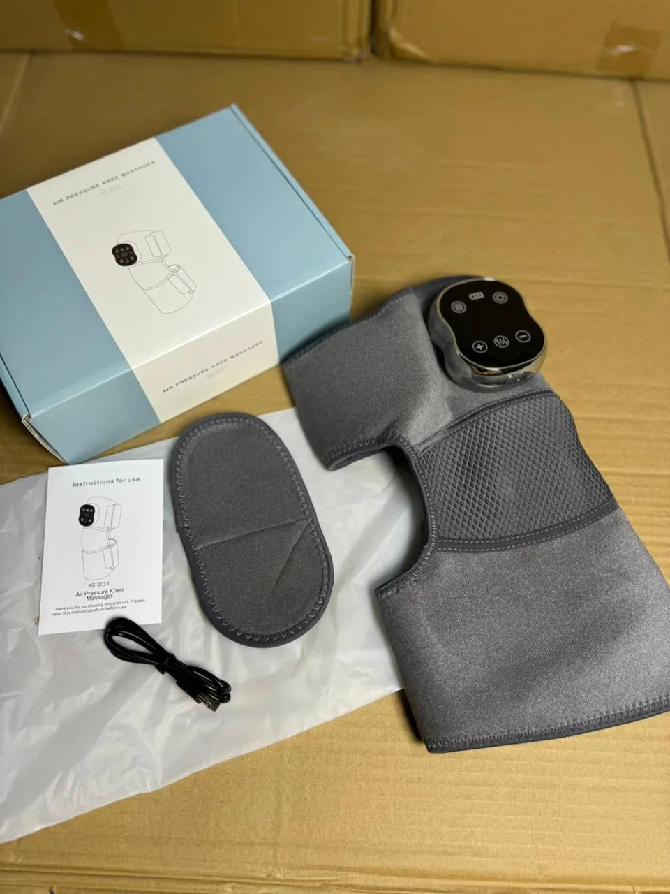 Smart Electric Knee Massager | Heating & Vibration Therapy for Arthritis, Joint Pain & Leg Relief