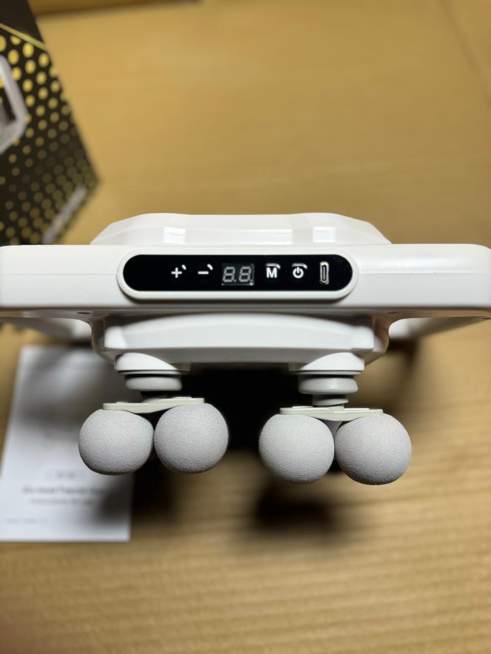 8-Head Magnetic Levitation Fascia Gun | Deep Tissue Muscle Massager for Pain Relief & Relaxation