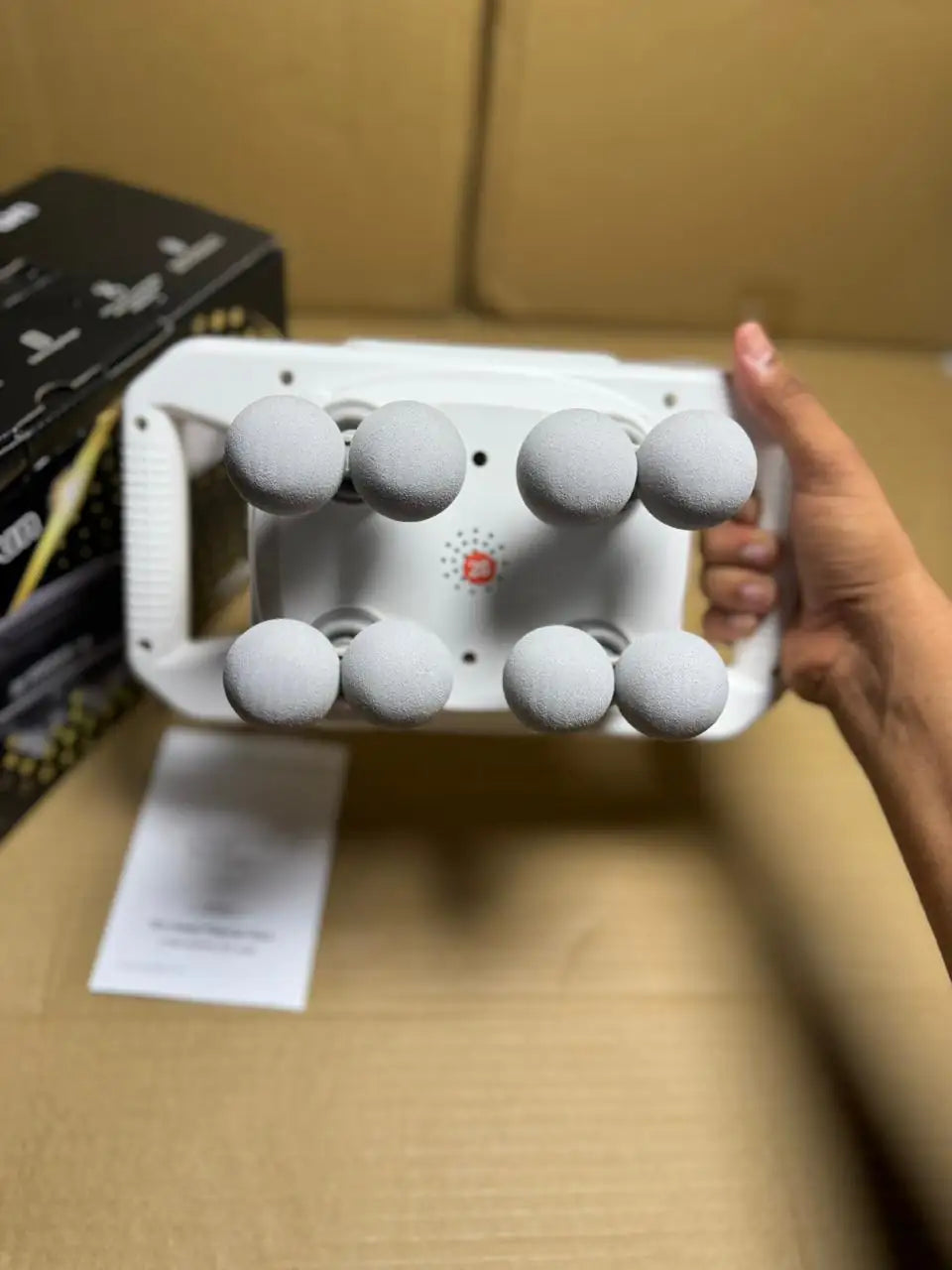 8-Head Magnetic Levitation Fascia Gun | Deep Tissue Muscle Massager for Pain Relief & Relaxation