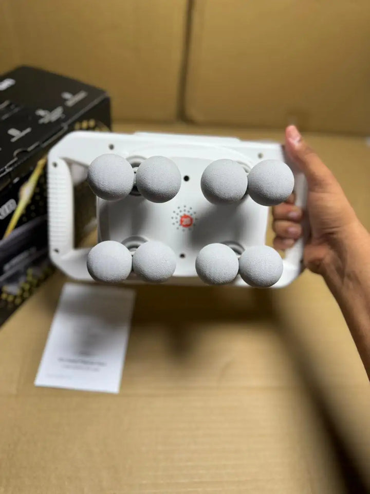 8-Head Magnetic Levitation Fascia Gun | Deep Tissue Muscle Massager for Pain Relief & Relaxation