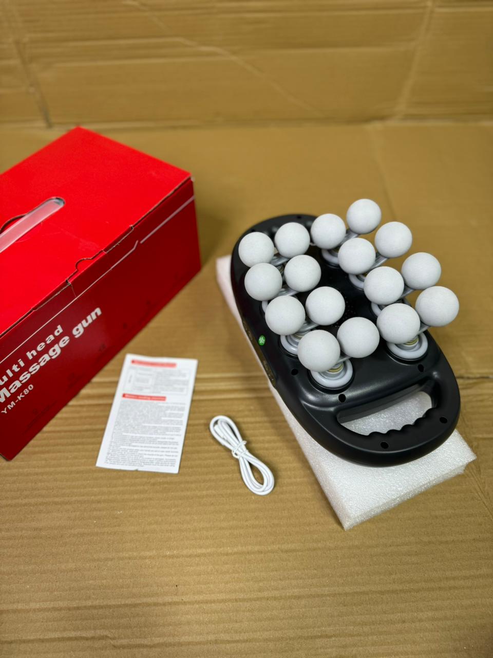 Multi-Head Deep Tissue Massager | Loosen Tight Muscles & Boost Recovery