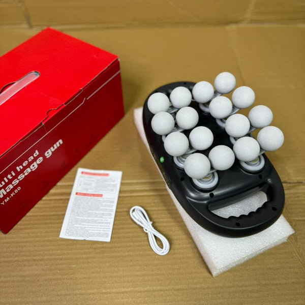 Multi-Head Deep Tissue Massager | Loosen Tight Muscles & Boost Recovery
