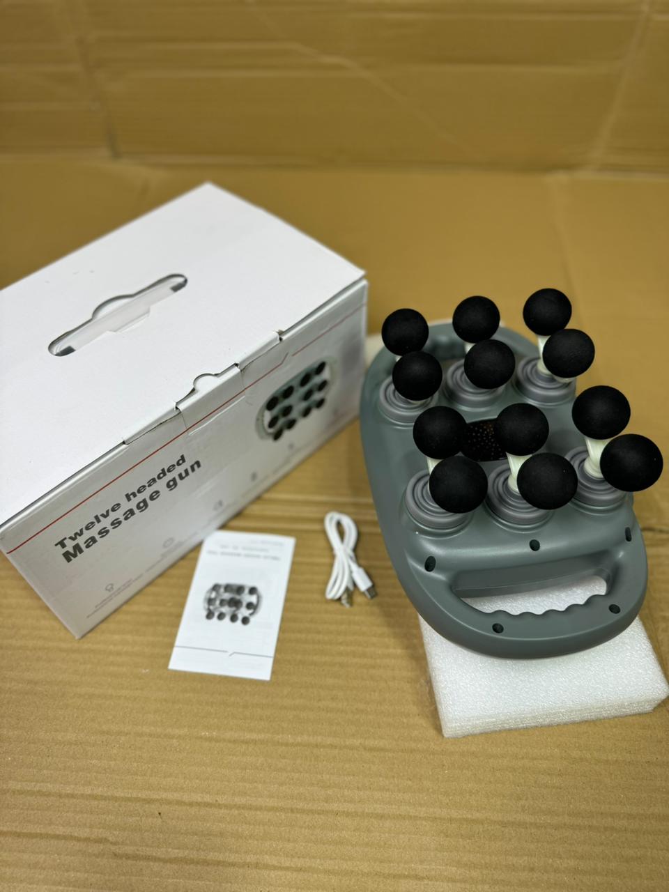 Multi-Head Deep Tissue Massager | Loosen Tight Muscles & Boost Recovery