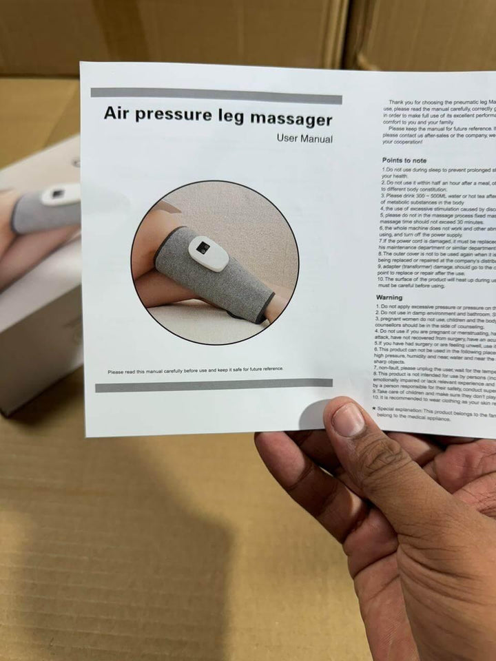 Leg Massager with Heat – Relief for Tired & Sore Legs