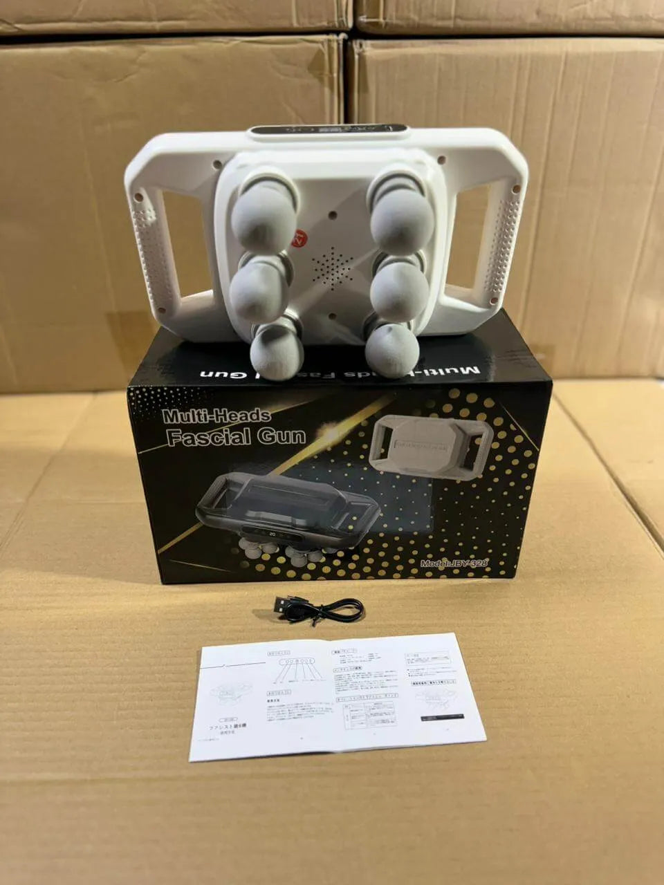 Multi-Head Deep Tissue Massager | Loosen Tight Muscles & Boost Recovery