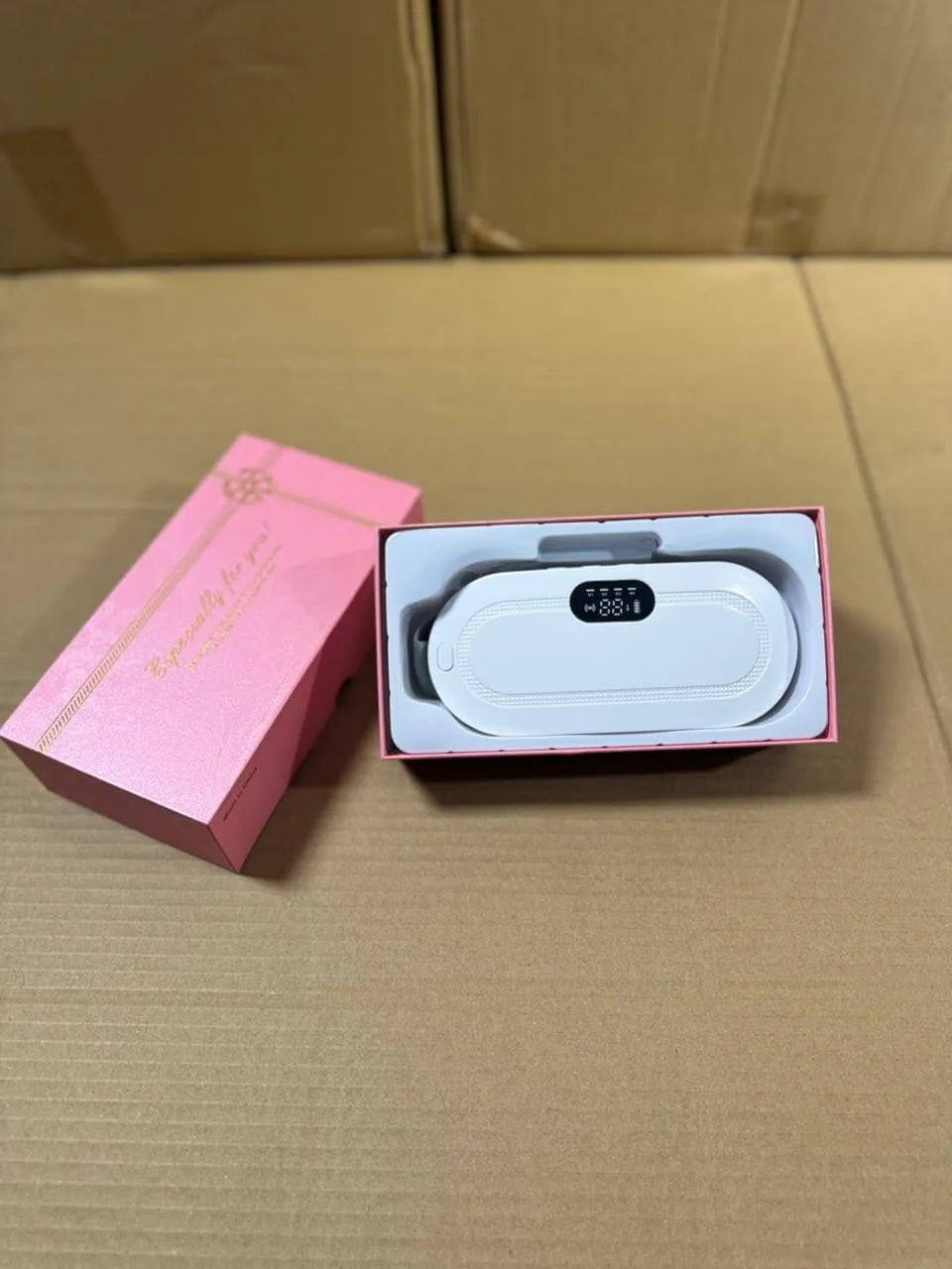 Heating Pad for Period Cramps – Heat Massage & Vibration Therapy