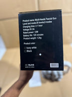 12-Head Deep Tissue Massage Gun-Pain Relief for Back, Waist & Neck