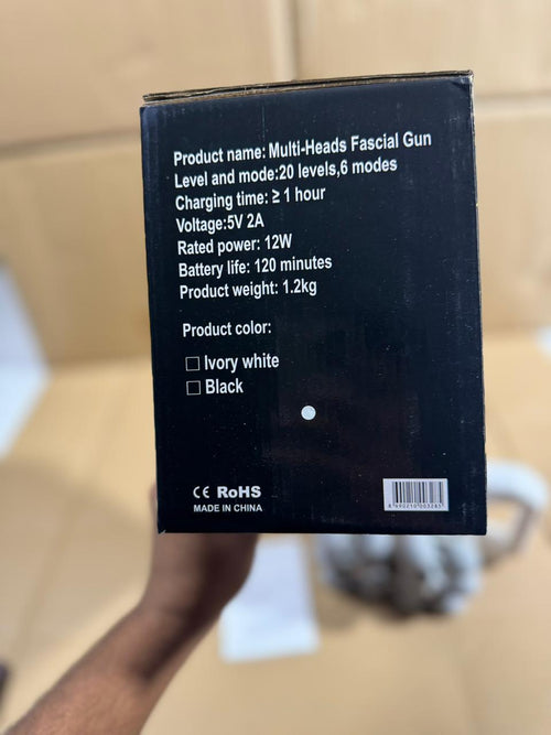 16-Head Fascia Gun High-Frequency Vibration Body Massage Gun Waist and Back Massager Neck Shoulder Massager Muscle masajeador