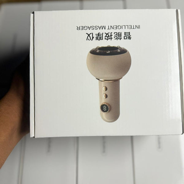 Scraping Massage Cupping Body Massager Vacuum Cans Suction Cup Heating Fat Burner Anti-cellulite Massager