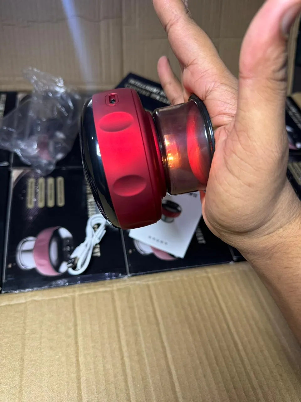 Electric Cupping Massager with Infrared Therapy – Pain Relief & Muscle Recovery