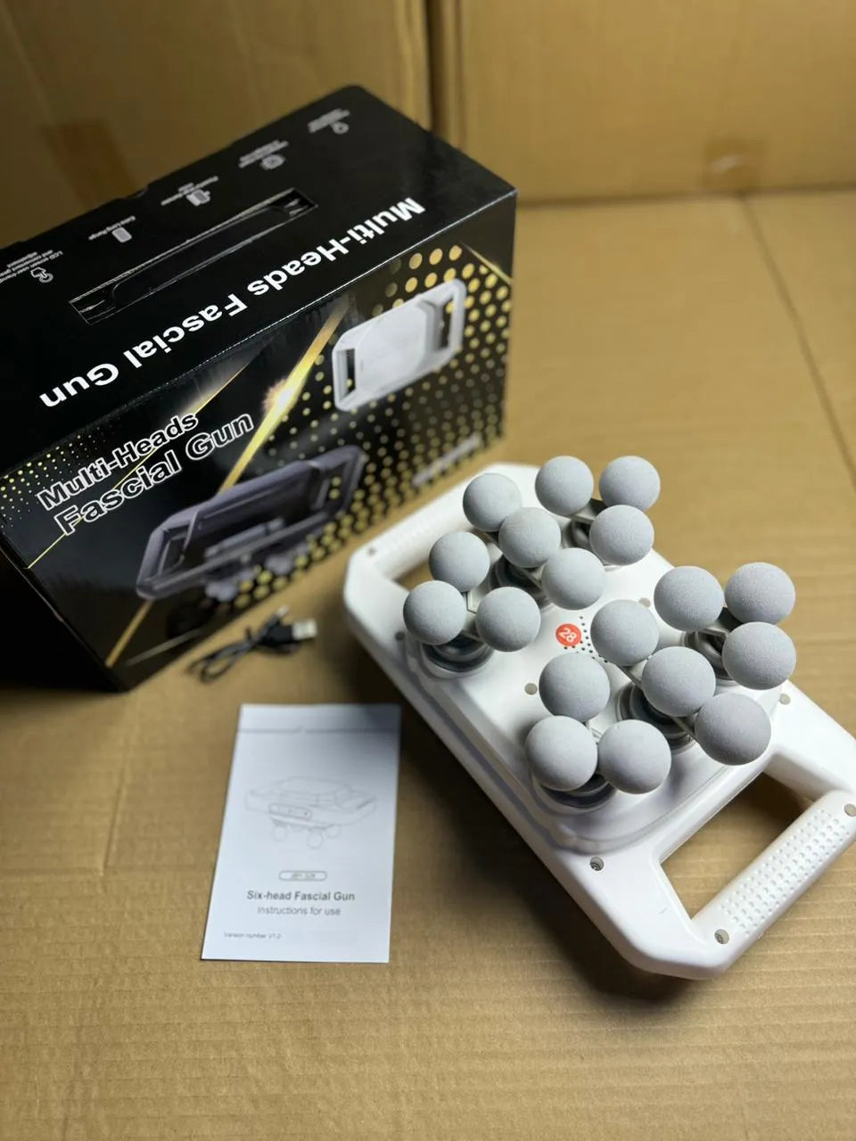 Multi-Head Deep Tissue Massager | Loosen Tight Muscles & Boost Recovery