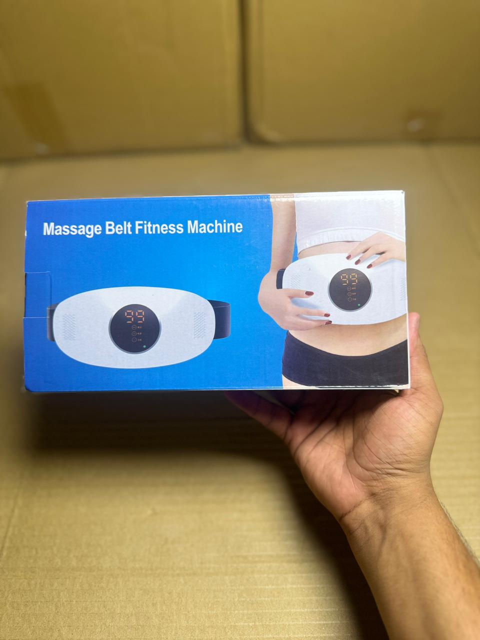 Heating Massage Belt | Slimming & Fat Burning Abdominal Massager for Belly, Waist & Body Shaping