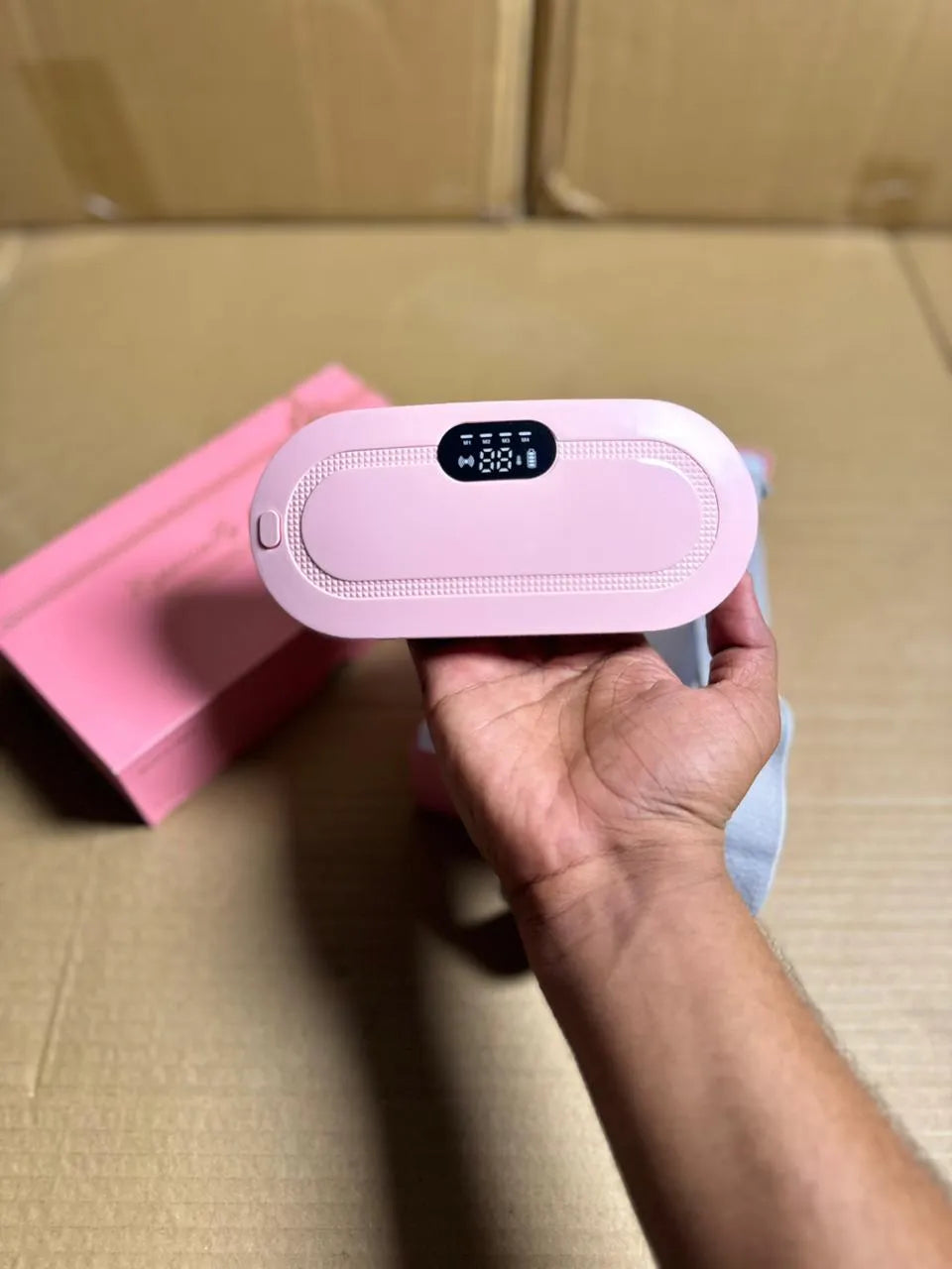 Heating Pad for Period Cramps – Heat Massage & Vibration Therapy