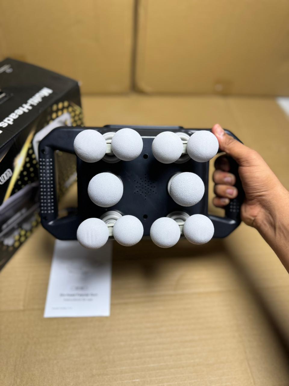 10-Head Professional Massage Gun – Deep Tissue Percussion Massager for Pain & Muscle Recovery