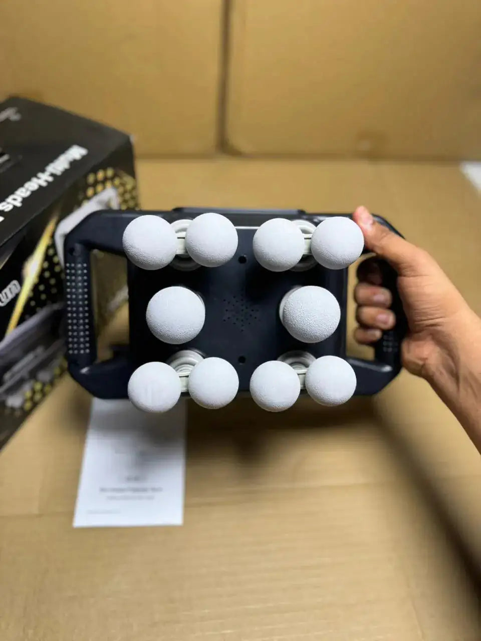 10-Head Professional Massage Gun – Deep Tissue Percussion Massager for Pain & Muscle Recovery