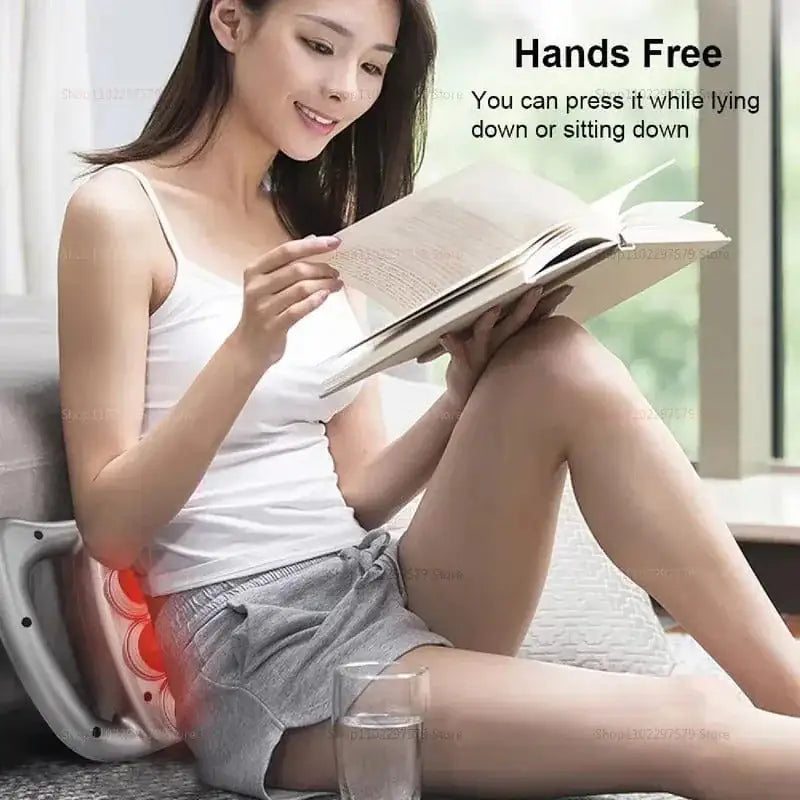 Main Bazaar Fascia Gun with 16 Heads – Professional Deep Tissue Massage for Full Body Relief