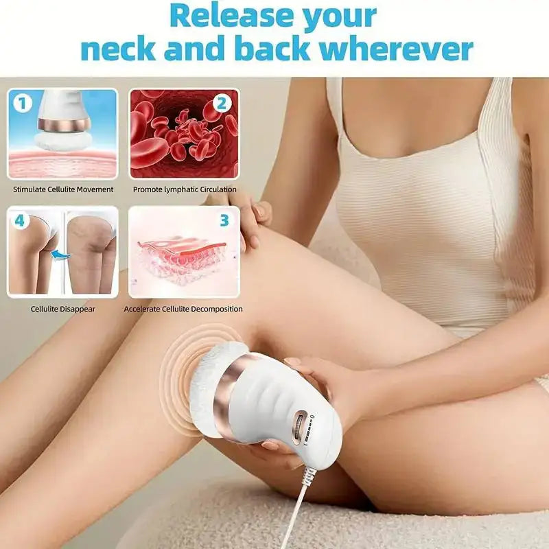 3-in-1 Slimming Machine – Burn Fat, Remove Cellulite & Lift Skin at Home