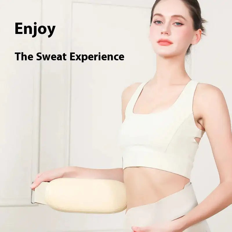 Heated Waist Massager Belt – Rechargeable Slimming Belt for Fat Burn, Pain Relief & Toning