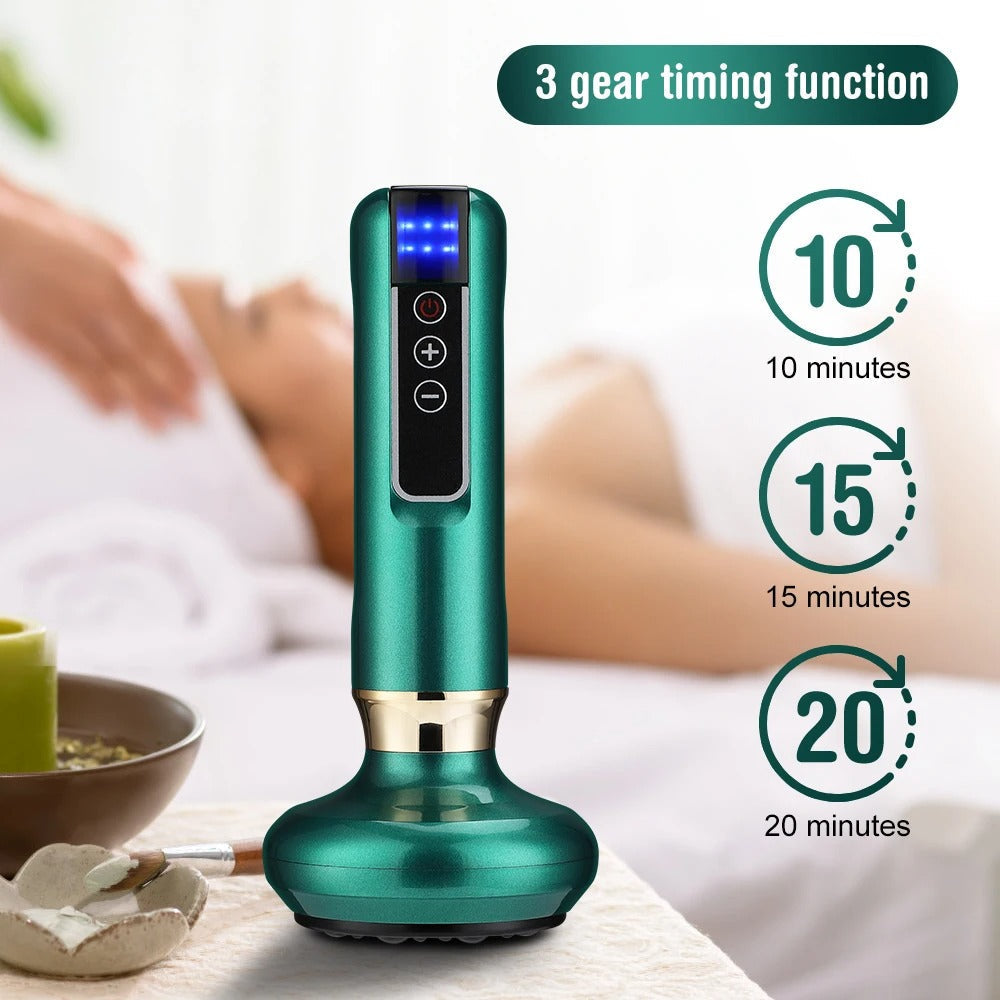 Electric Cupping Massager with Vacuum & Guasha