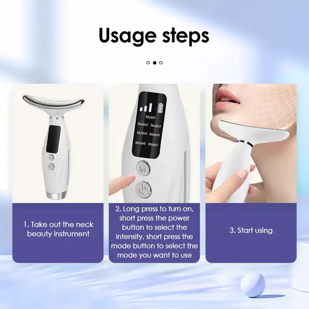 3-in-1 EMS Facial Lifting & Skin Tightening Device