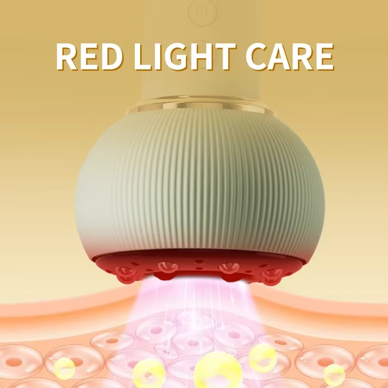 Scraping Massage Cupping Body Massager Vacuum Cans Suction Cup Heating Fat Burner Anti-cellulite Massager