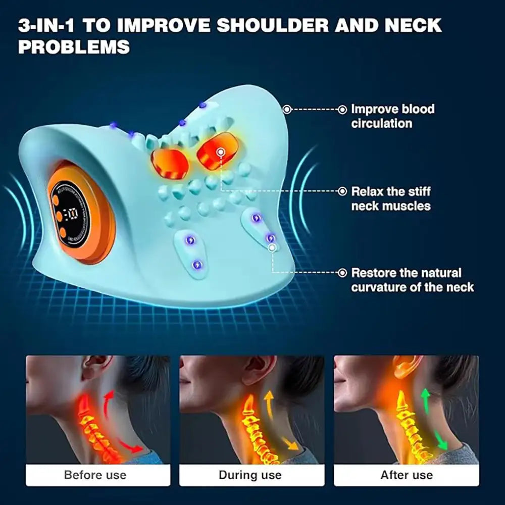 EMS Cervical & Neck Massager with Heat