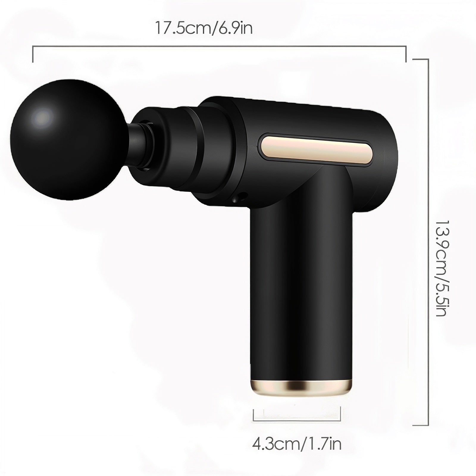 Mini Muscle Massage Gun | Relieve Body, Back & Neck Pain Anywhere - Ruman Traders